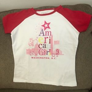 American Girl D.C. tee shirt